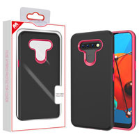 LG K51 / Reflect - MyBat Fuse Hybrid Cover - Black / Red