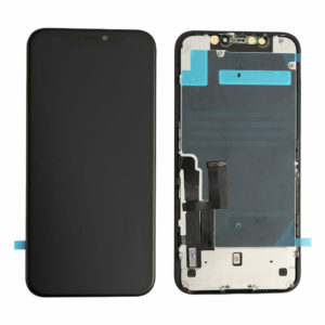 LCD Assembly With Steel Plate Pre-Installed Compatible For iPhone 11