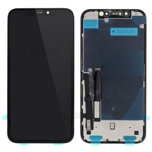 LCD Assembly With Steel Plate Pre-Installed Compatible For iPhone XR
