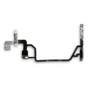 Power / Volume Flex Cable with Microphone Compatible For iPhone XR
