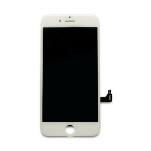 (Premium) LCD Assembly With Steel Plate Compatible For iPhone 8 / SE (2020) (White)