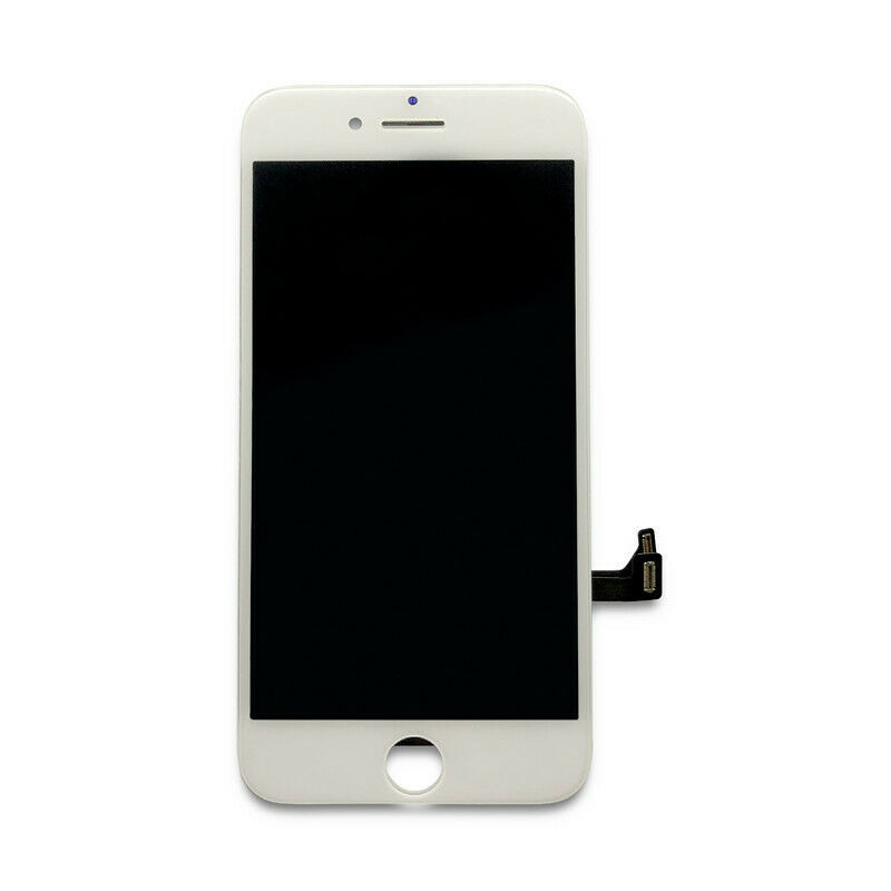 (Premium) LCD Assembly With Steel Plate Compatible For iPhone 8 / SE (2020) (White)