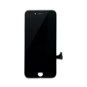 (Premium) LCD Assembly With Steel Plate Compatible For iPhone 8 / SE (2020) (Black)